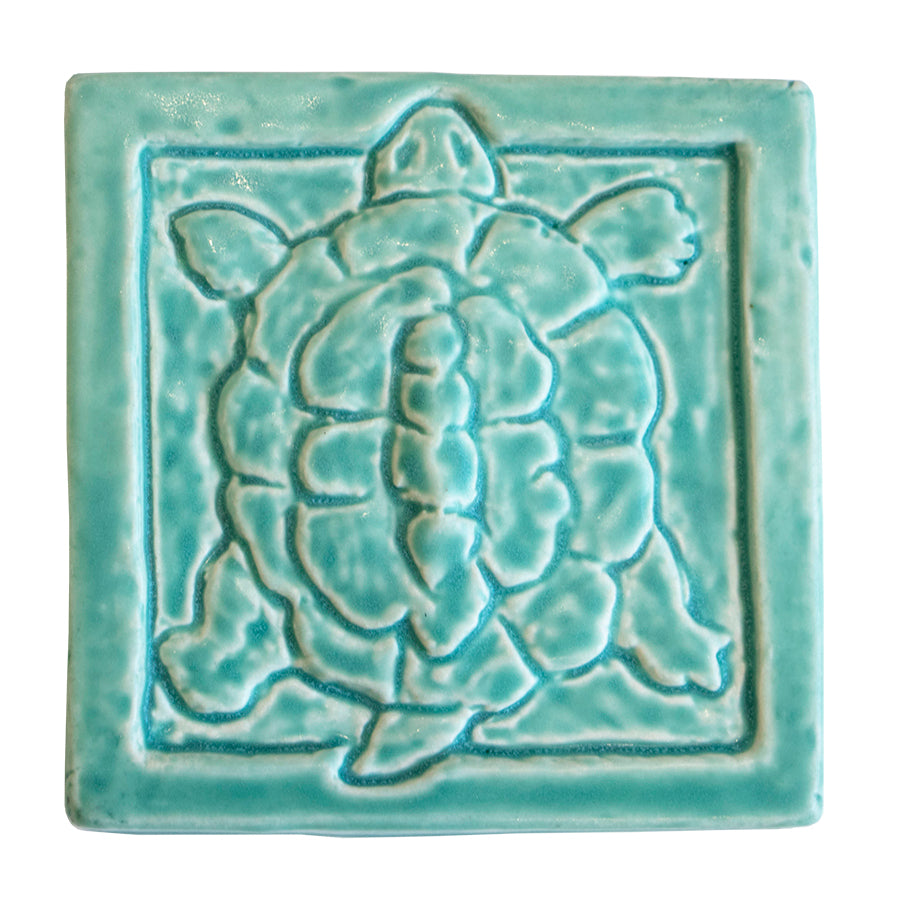 Turtle - 6 x 6 art tile