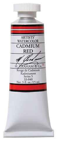 Watercolor Paint by M. Graham (15ml. Tube)
