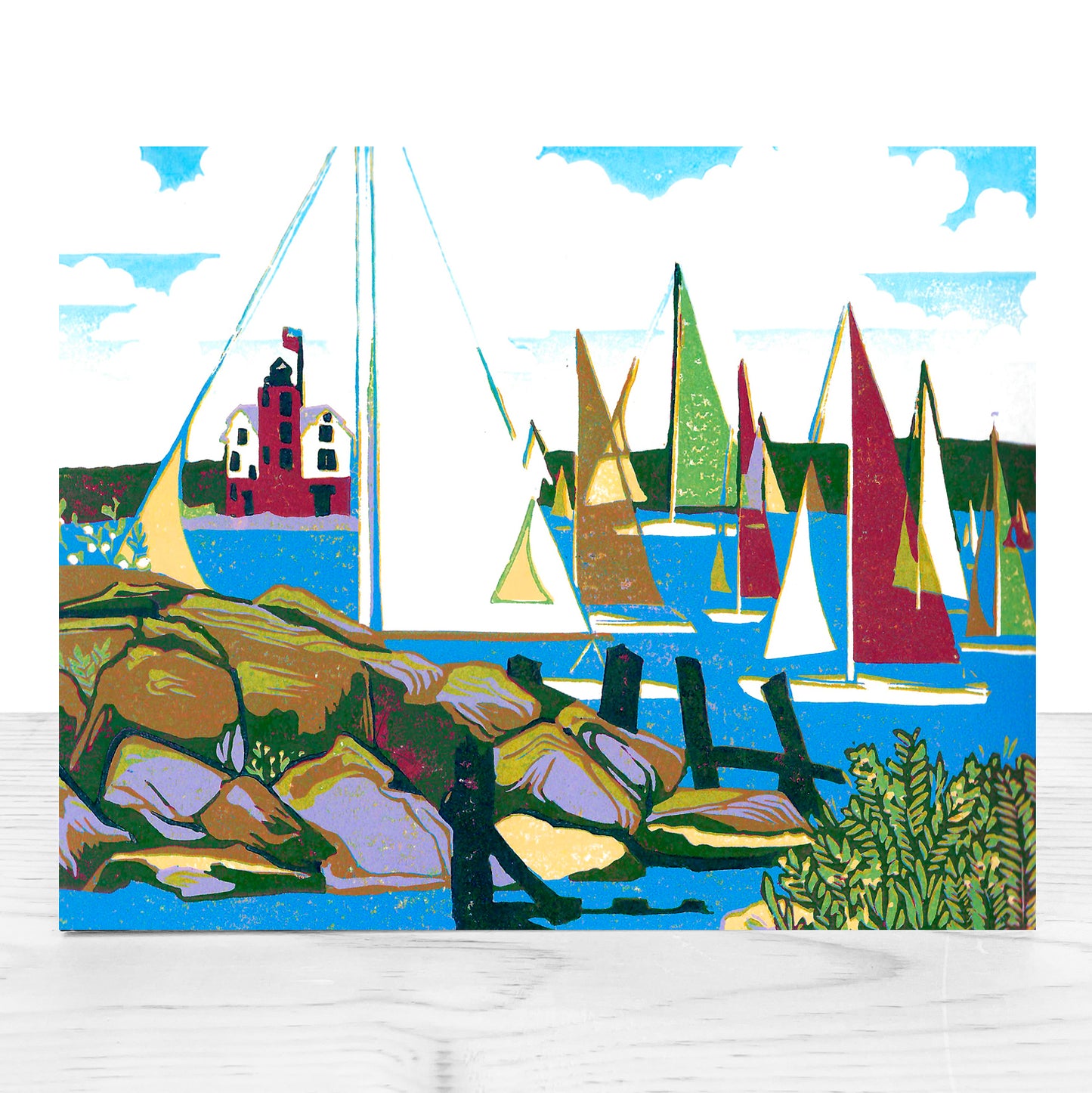 Yacht Race Giclée Art Print