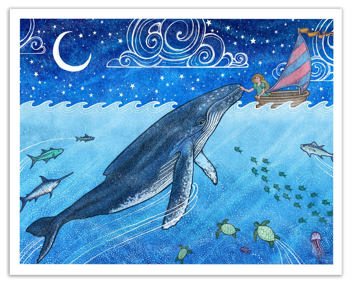 Andrea's Wale – Art Print