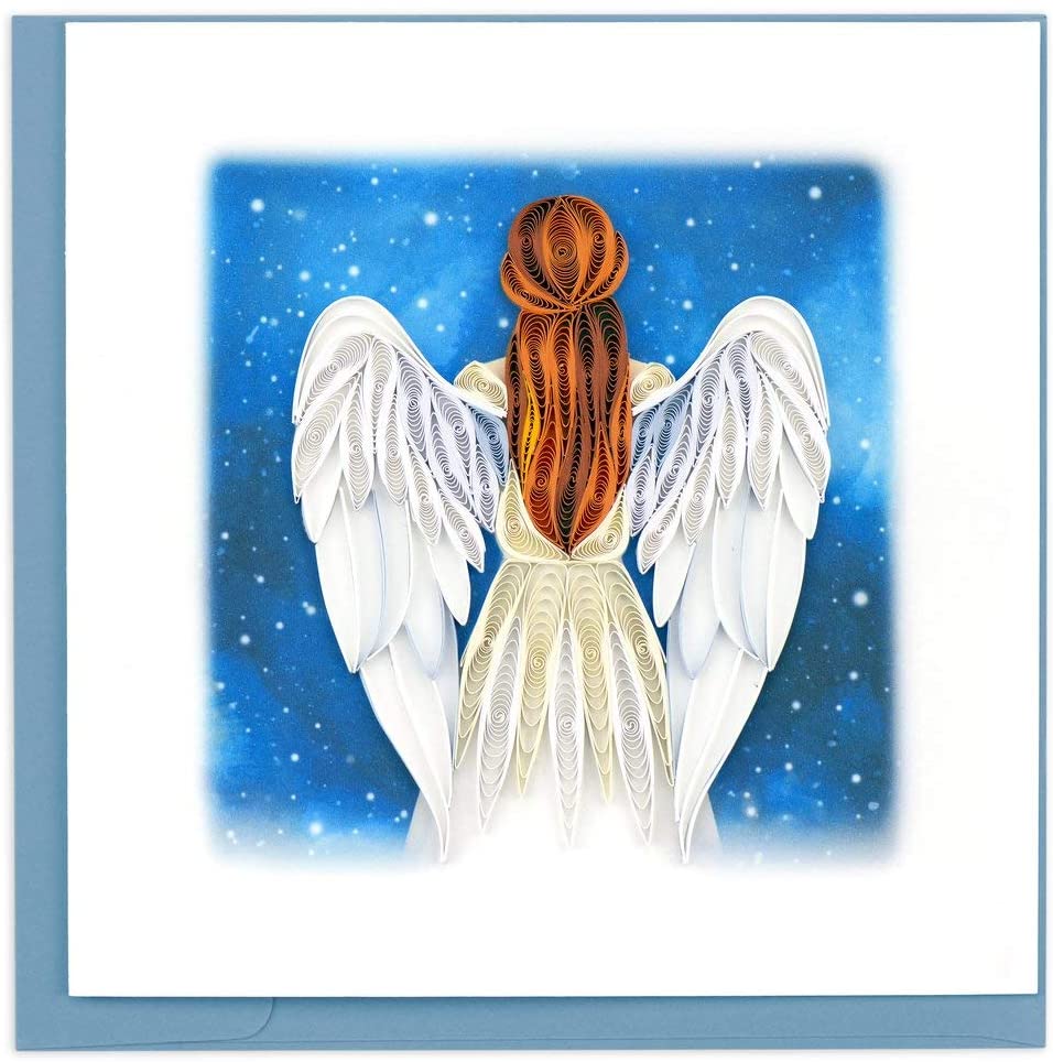 Quilled Angel Card