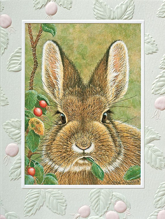 Bunny Brunch Blank Greeting Card