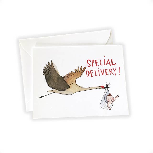 Special Delivery Notecard