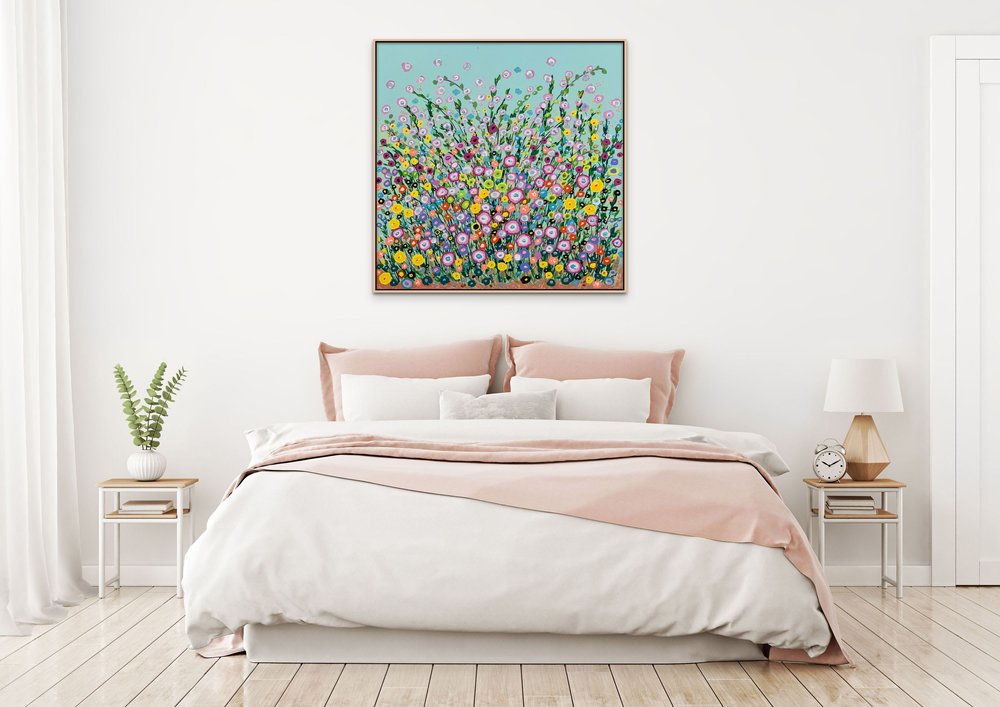 Waking Up Happy - Acrylic Painting