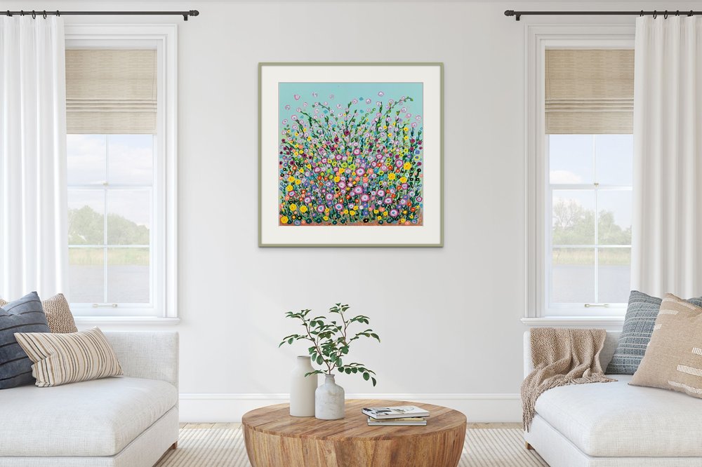 Waking Up Happy - Acrylic Painting