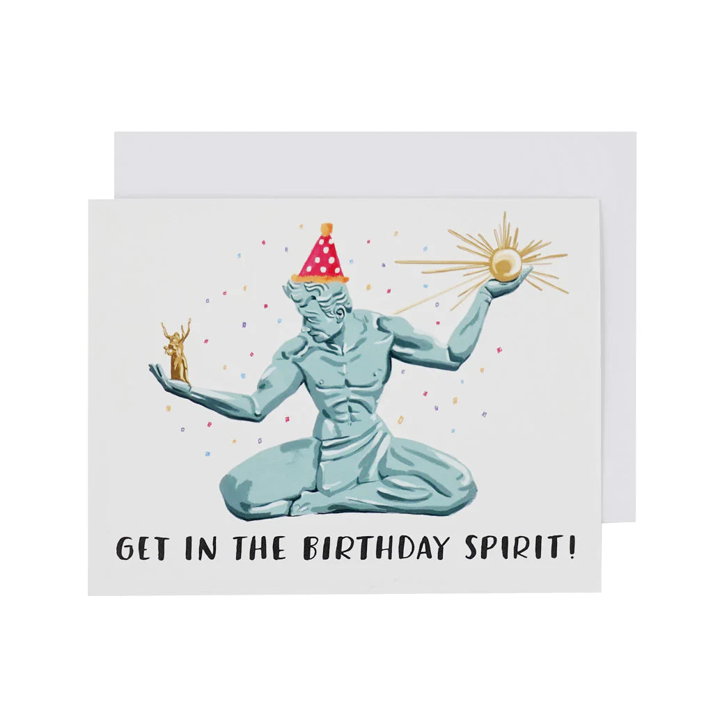 Get In the Birthday Spirit! – birthday card