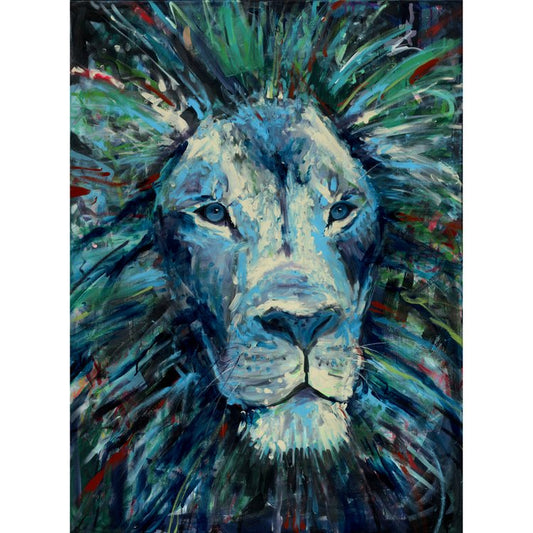 Lion No. 3 (Dark) - fine art prin