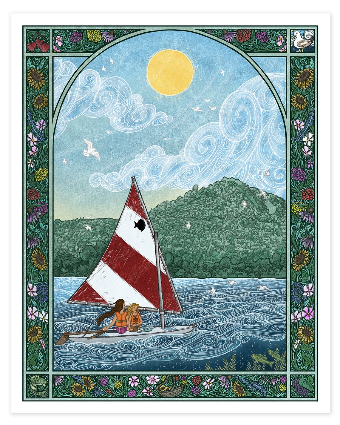 Little Traverse Lake - Art Print