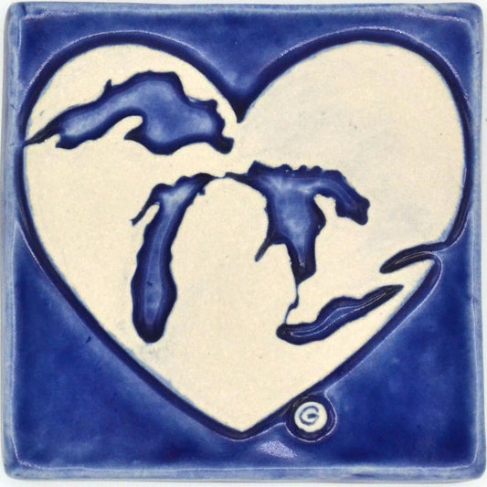 4x4 Heart of Michigan - Tile