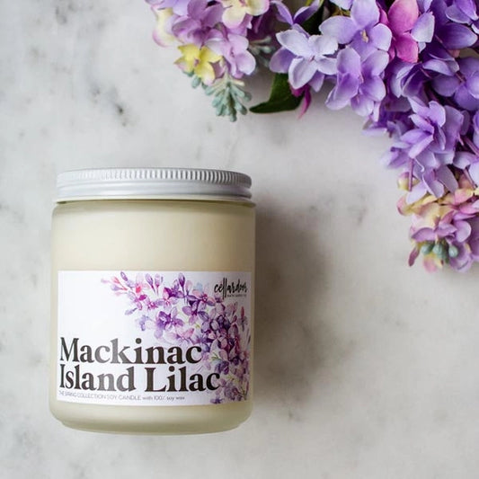 Mackinac Island Lilac Soy Candle