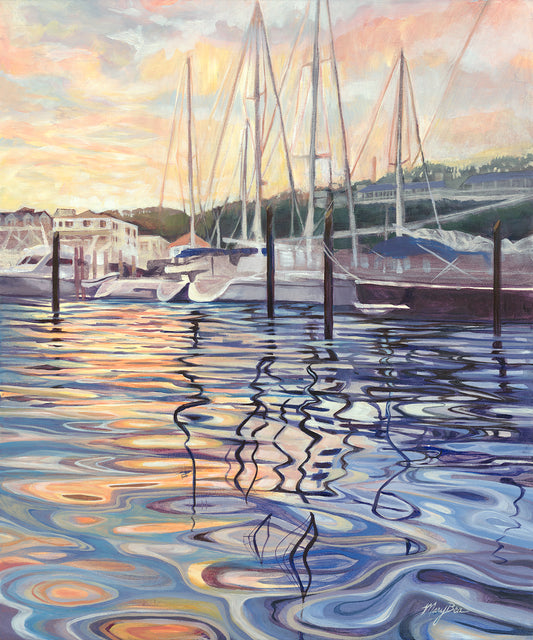 Mackinac Marina Fine Art Print