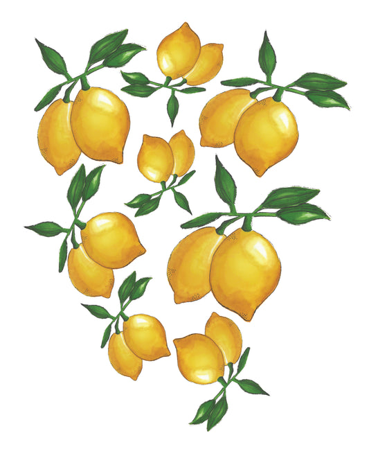 Oh My Lemons - Fine Art Print