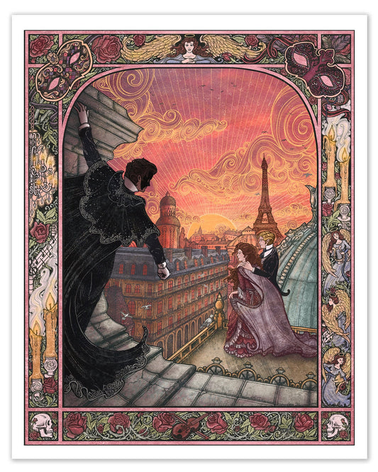 Phantom of the Opera Illustration