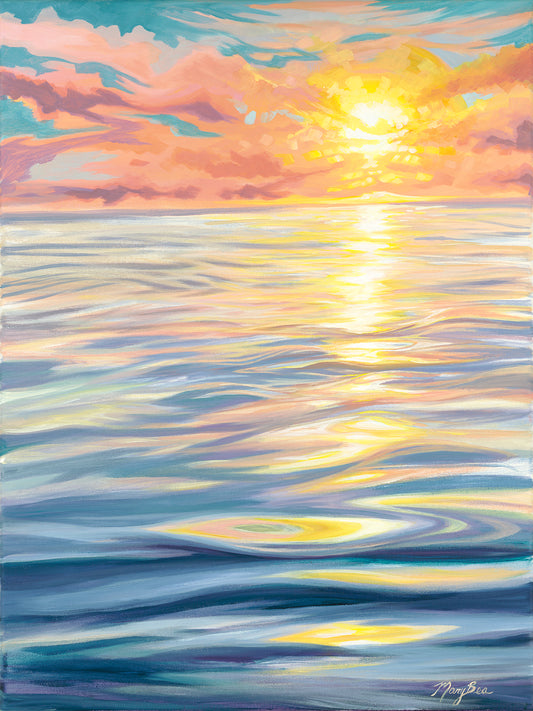 Pink Sunset Fine Art Print