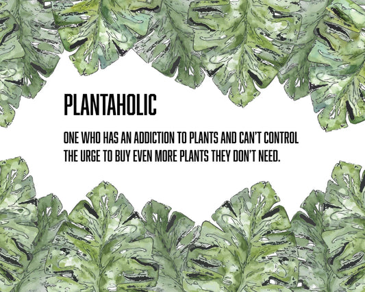 Plantaholic - Fine Art Print