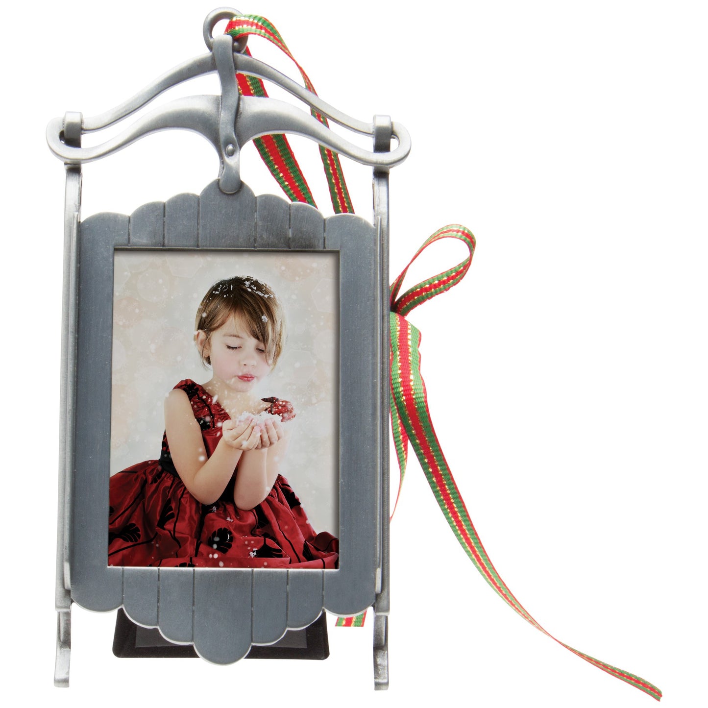 Sled Picture Frame Ornament